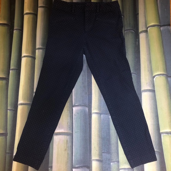 Gap- Navy w/ tiny white Dots Skinny Pants 4 - Picture 2 of 8